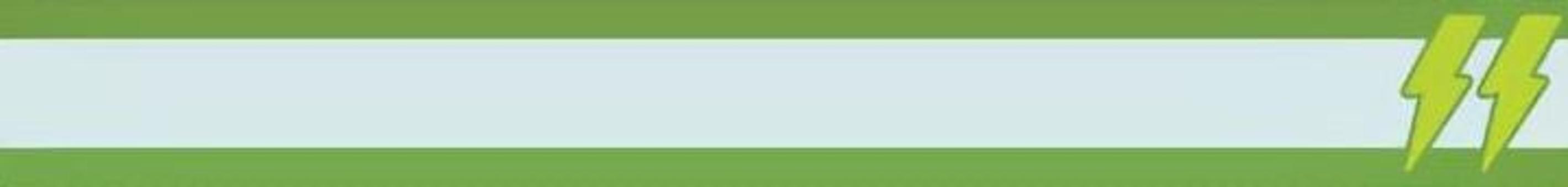 ビッグバナー 雷 稲妻 シンプル,バナー,稲妻,緑,黄色,水色のイラスト素材