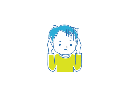 小學生感到壓力, JPG 和 PNG 小學生感到壓力, 孩子, 應力, 焦慮, JPG 和 PNG