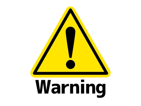 警告マーク（英語） 注意,禁止,警告,注意喚起,マーク,アイコン,標識,目印,看板,シンプルのイラスト素材