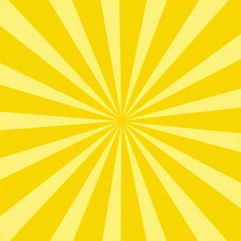 シンプルな集中線3_黄色の背景 集中線,効果線,フレーム,背景,放射線,シンプル,オレンジ,黄色,壁紙,バックグラウンドのイラスト素材