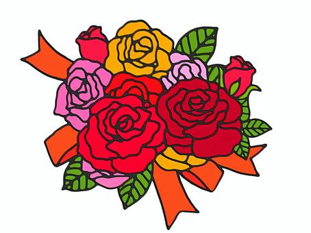 Bouquet of roses, , JPG and PNG