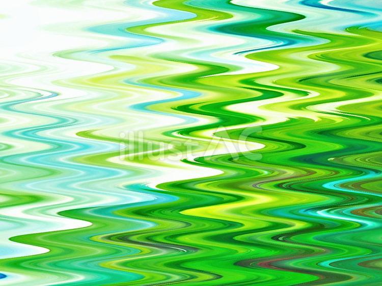 グリーンの波形の背景壁紙素材の画像 背景,壁紙,波形のイラスト素材