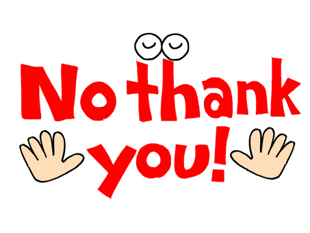 nothankyou nothankyou,文字絵,フォント,目,手,pop調,手描き,挿絵,ワンポイント,素材のイラスト素材