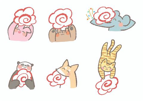 Illustration, illustration, animal, cute, 