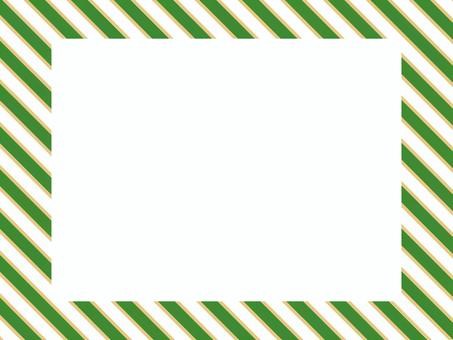 クリスマス　ボーダーフレーム　パターン