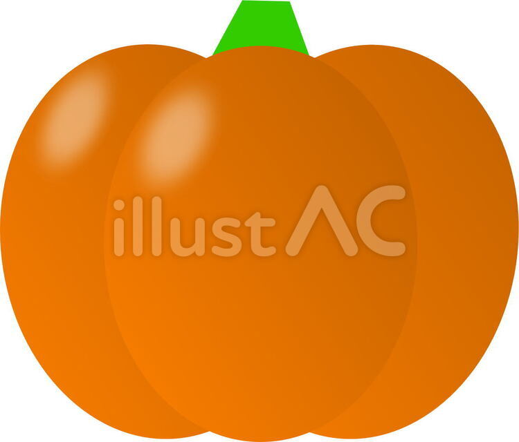 かぼちゃ カボチャ,野菜,ハロウィンのイラスト素材
