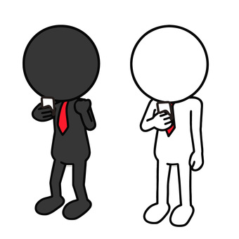 スマホで勝敗分かれる人たち 棒人間,スマートフォン,携帯,スマホ,通話,メッセージ,通知,通信,ネット,snsのイラスト素材