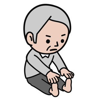 ストレッチする人 ストレッチする人 ストレッチ,運動,準備運動,伸び,健康,スポーツ,前屈,柔軟体操,おじいさん,男のイラスト素材