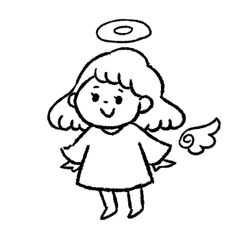 angel, angel, girl, children, JPG