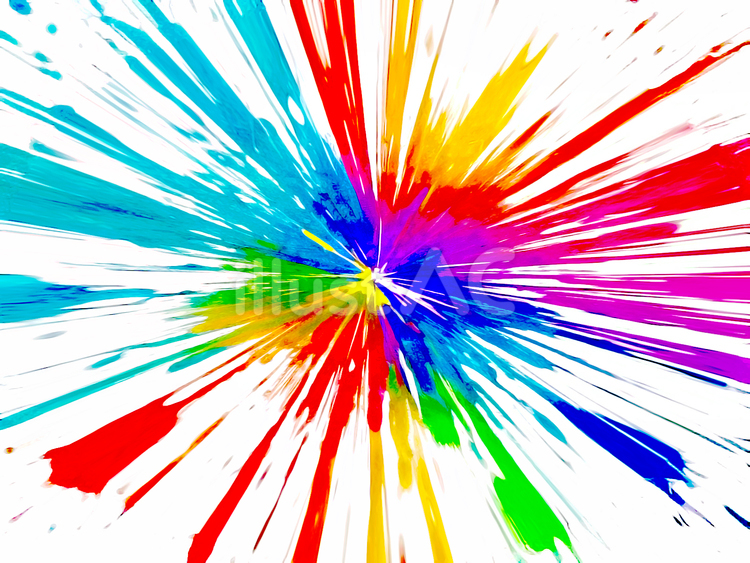 絵具やペンキが飛び散るイメージの背景素材 背景,壁紙,ペンキのイラスト素材