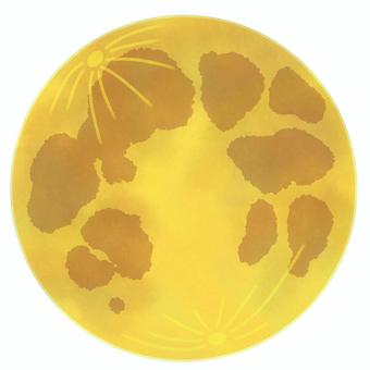 満月 満月,月,夜,空,夜の空,フルムーン,月面,お月見のイラスト素材