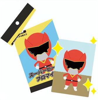 ブロマイドでレアが出た瞬間 ブロマイドでレアが出た瞬間 ブロマイド,ヒーロー,コレクション,レア,正義,戦隊,集める,オタク,おかし売り場,男の子のイラスト素材