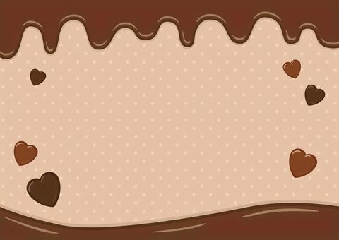 バレンタインのチョコレートの背景03 バレンタイン,チョコレート,背景,フレーム,ギンガムチェック,パターン,チェック柄,ハート,チョコ,枠のイラスト素材