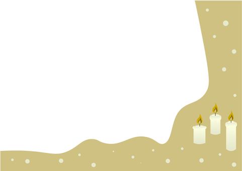 ろうそくの背景　1 ろうそく,キャンドル,クリスマス,背景,あかり,火,かわいい,キャンドルサービス,シンプルのイラスト素材