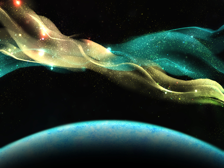 宇宙 星雲 (宇宙163) 背景,壁紙,待ち受け,星雲,星,宇宙,天体,光,銀河,異世界のイラスト素材