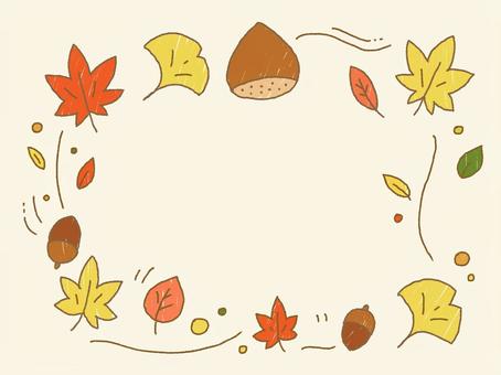 秋のフレーム