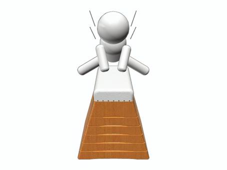 跳び箱 跳び箱,ジャンプ,体育,飛び箱,踏み切り板,跳箱,跳躍,運動,踏切板,ロイター板のイラスト素材