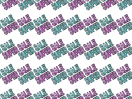 SUPER SALE　壁紙　水色　ピンク supersale,ス−パ−セ−ル,文字,壁紙,背景,ポストカード,チラシ,pop,柄,パターンのイラスト素材