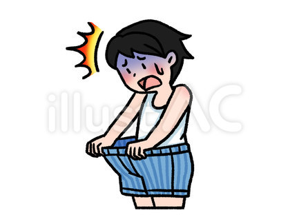 パンツの中を見て驚く人