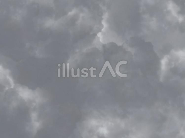 濃淡グレーの雲模様背景テクスチャ 背景,雲,曇りのイラスト素材