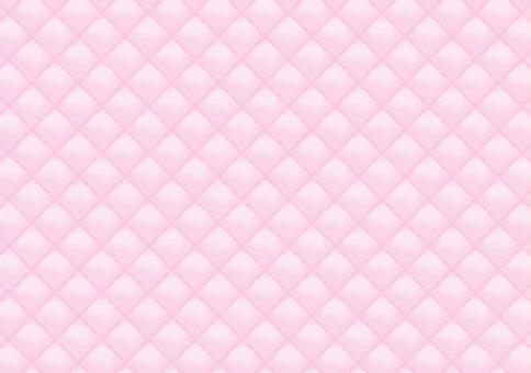 光沢のあるピンクのキルティング生地・背景 光沢,キルティング,生地,縫い目,背景,壁紙,パステルカラー,ピンク,ゆめかわ,ぷっくりのイラスト素材