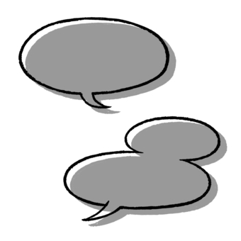 Black shadow transparent balloon Horizontal circle Hand-painted style, JPG and PNG Black shadow transparent balloon Horizontal circle Hand-painted style, speech balloon, fashionable, tiny, JPG and PNG