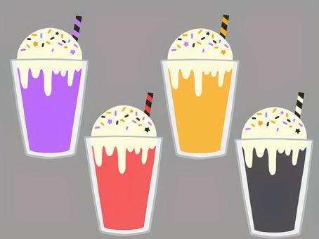 Illustration, cadılar bayramı, gıda, i̇çmek, 