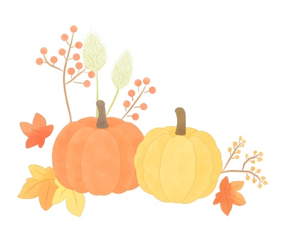 ハロウィン ナチュラル装飾アレンジ１ かぼちゃ,ハロウィン,ハロウィン飾り,植物,紅葉,赤い実,ラグラス,ハロウィーン,halloween,装飾のイラスト素材