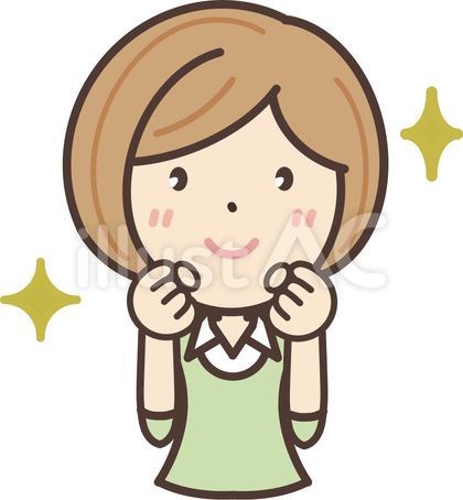 ガッツポーズで応援するフリーランサー女性