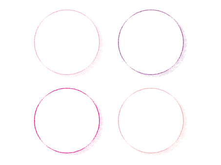 Illustration, circle frame, frame, enclosure, 