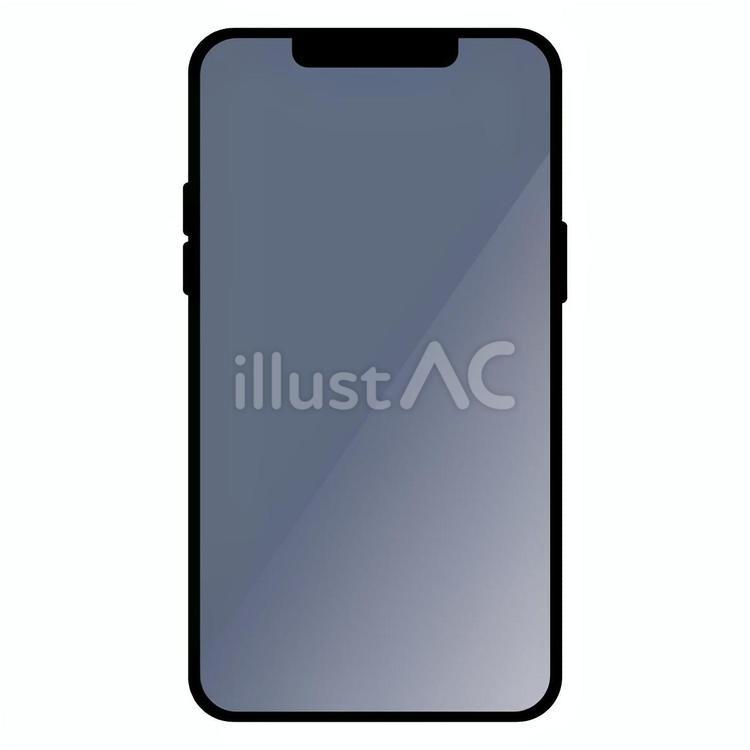 きれいなスマートフォン スマホ,スマートフォン,携帯電話のイラスト素材