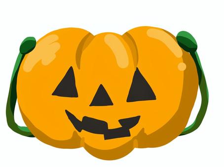 お菓子バスケット(空っぽ) お菓子バスケット,空っぽ,ハロウィン,入れ物,飾りのイラスト素材
