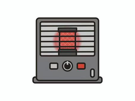 ストーブ　暖房器具 石油,灯油,ストーブ,暖房,暖房器具,炎,暖かい,防寒,冬,おしゃれのイラスト素材