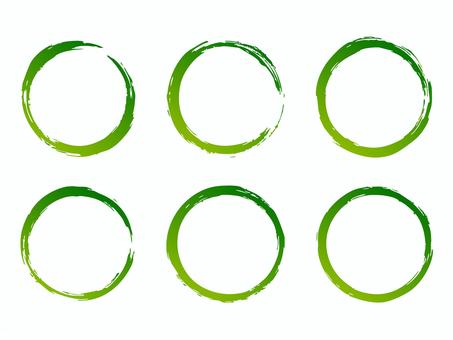 Illustration, Illustration, pen, green, gradation,