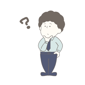 考える男性