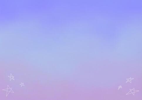 ファンシーな星空の背景 背景,背景素材,壁紙,かわいい,シンプル,夢,ファンシー,ゆめかわいい,空,雲のイラスト素材