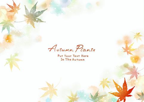Maple frame 001, JPG, PNG and AI Maple frame 001, autumn, autumn leaves, frame, JPG, PNG and AI