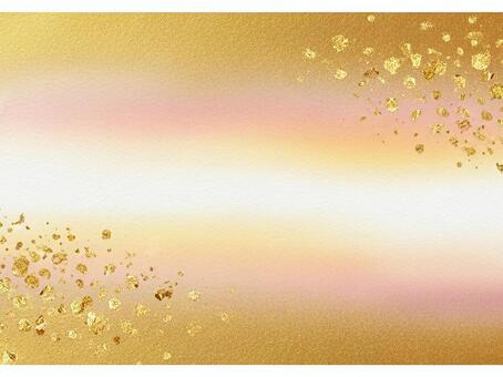 121.背景 金箔,ゴールド,金色,金粉,ラグジュアリー,高級感,和紙,和紙風,和風背景,和柄背景のイラスト素材