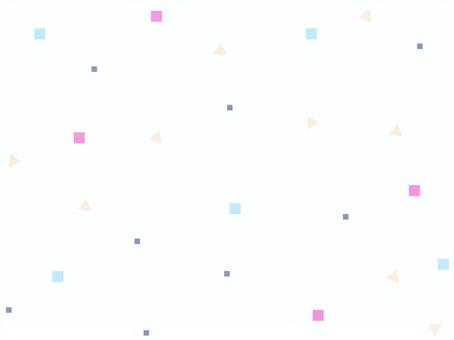 カラフルなメンフィス背景 水色 ピンク 背景,パステル,くすみカラー,メンフィス,幾何学,カラフル,ポップ,小さい,散りばめ,ピンクのイラスト素材