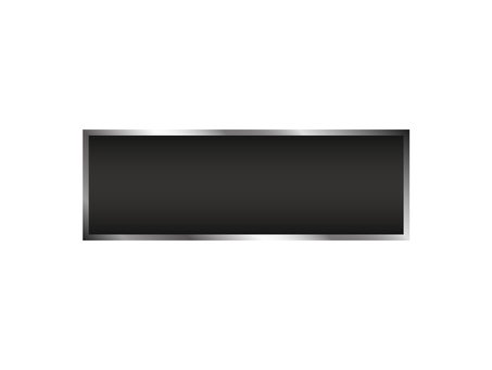 Black plate, black, silver, banner, JPG, PNG and AI