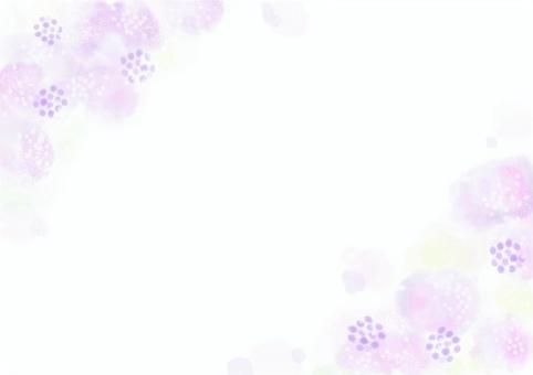 円　水彩4 ポップ,明るい,横,背景,ナチュラル,跳ねる,水彩,きれい,楽しい,フレームのイラスト素材