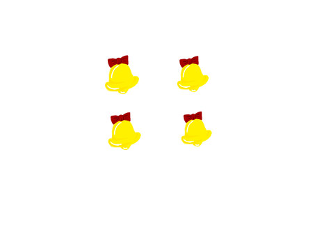 鐘 クリスマス,鐘,クリスマスツリー,クリスマスシーズン,かわいいのイラスト素材