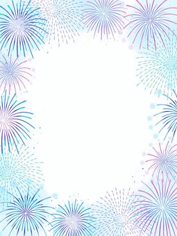 夏の花火の背景06 花火,花火大会,打ち上げ花火,夏祭り,夏,祭り,夏休み,7月,8月,火花のイラスト素材