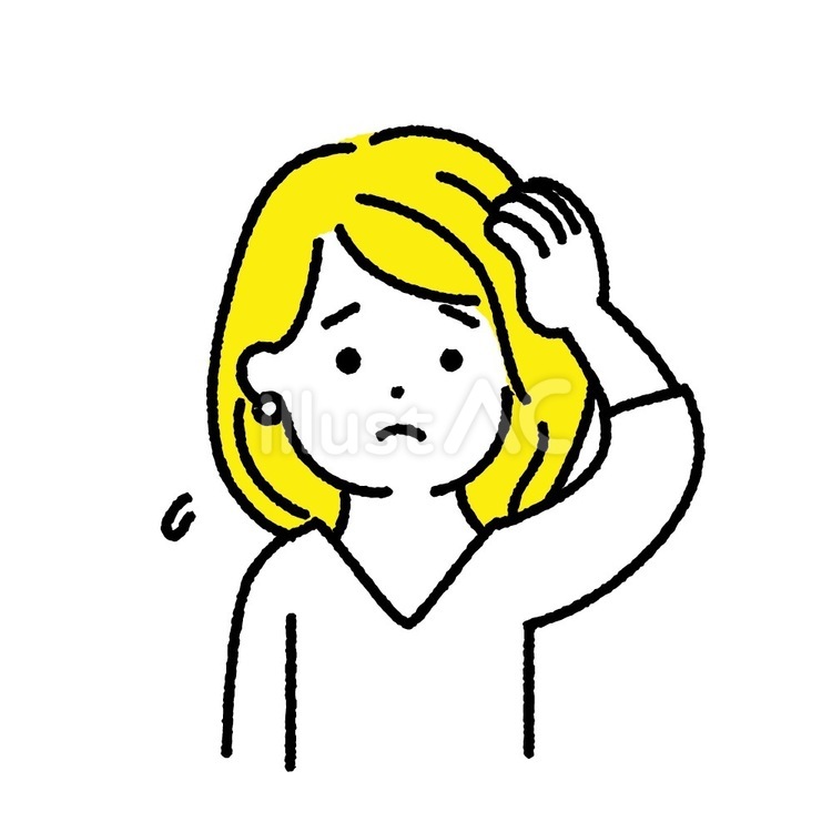 かわいい人物　OL　女　B−19 人物,女性,若いのイラスト素材