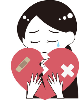 傷心 女性 傷心 女性