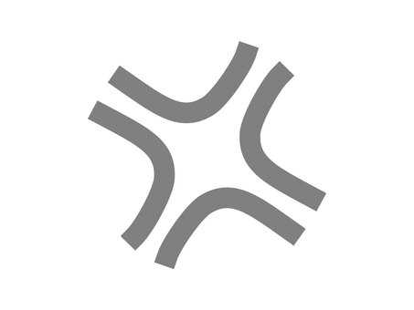 怒りのマーク（イライラのアイコン） 怒り,マーク,イライラ,アイコン,ムカつく,キレる,漫画,激怒,シンプル,絵文字のイラスト素材