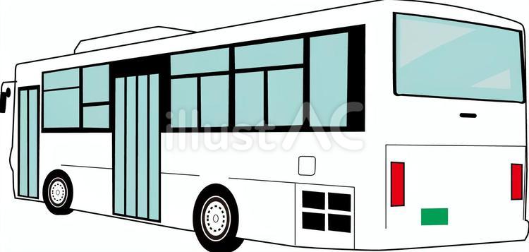 路線バス　 路線バス,公共交通,大型のイラスト素材