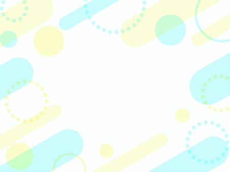 パステル透明感メンフィス背景 黄色 水色 背景,フレーム,メンフィス,パステル,水色,黄色,ポップ,かわいい,透明感,爽やかのイラスト素材