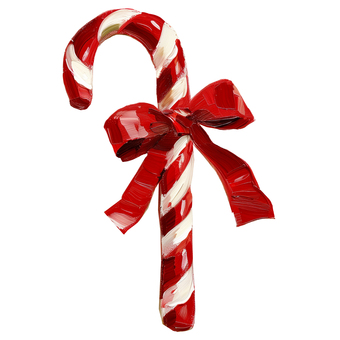 クリスマスキャンディ・キャンディケイン クリスマス,キャンディ,キャンディケイン,ステッキキャンディ,お菓子,スイーツ,リボン,厚塗り,油絵風,かわいいのイラスト素材