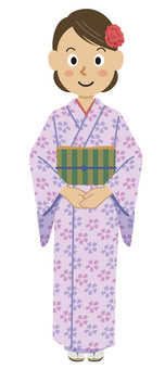 Illustration, kimono, kimono, kimono, JPG, PNG and AI